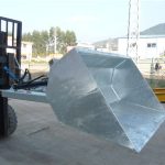 لیفتراک 3 تنی با سطل ، سطل هیدرولیک